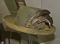 In einem Museum: Dies ist angeblich der Hut des Schinderhannes gewesen.