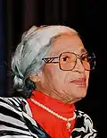 Rosa Parks mit 85 Jahren