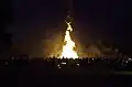 Ein Johannisfeuer bei Freiburg im Breisgau