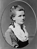 Cäcilie Bertha Benz, als junge Frau. Später wurde sie die erste richtige Autofahrerin der Welt.
