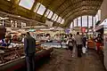 Markthalle in Riga in Lettland