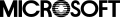 So sah das Logo von Microsoft 1982 aus.