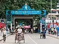 An der Grenze zwischen Thailand und Myanmar in Asien