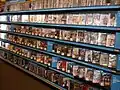 Blu-ray Discs in einem Laden