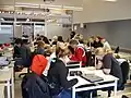 In einem Klassenzimmer in Island