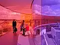 Der Panoramaweg auf dem Dach des ARos-Museum