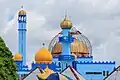 Kuppeln der Sempornoa-Moschee in Sabah, das liegt in Malaysia.