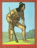 Karl Mays Romanfigur Winnetou ist ein Apache.
