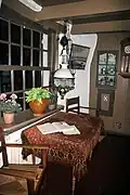 Die Nederwaard-Mühle Nummer 2: In der Mühle ist eine Wohnung.