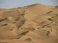 Die Rub al-Chali ist die größte Wüste der Welt, die nur aus Sand besteht.