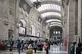 Der Bahnhof von Mailand ist der wichtigste Bahnhof Italiens.