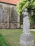Eine Statue für Theophanu in Eschwege in Hessen