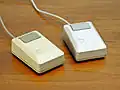 Frühe Mäuse von Apple für den Macintosh aus dem Jahr 1986