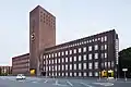 Das Rathaus von Wilhelmshaven, in Niedersachsen, war viele Jahre gleichzeitig ein Wasserturm.
