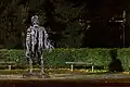 Eine Statue in Haltern am See, die den Feldherrn Varus zeigen soll.