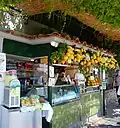 Ein Limonaden-Laden auf der Insel Capri, die zu Italien gehört