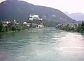 Bei Kufstein ist der Inn schon deutlich breiter.