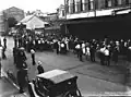In Australien, Weihnachten 1933: Diese Menschen hoffen auf Essenspakete.