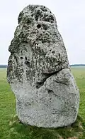 Der Heel Stone steht ein wenig vom Steinkreis entfernt.