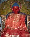 Akshobhya war ein weiterer Buddha, aus Kathmandu in Nepal.