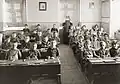 Eine Primarschule in Liechtenstein im Jahr 1925