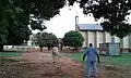 Bei einer römisch-katholischen Kirche