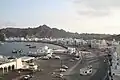 Ein Blick über den alten Hafen von Maskat