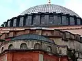 Die große Kuppel von außen, von nahem