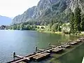 Die Seeklause in Steeg liegt in Österreich. Schon seit fünfhundert Jahren regelt man damit den Wasserstand.