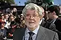 George Lucas im Jahr 2009, auf einem Filmfest in Frankreich