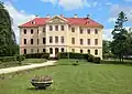 Das Neue Palais im Barockgarten Zabeltitz ist 300 Jahre alt.