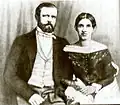 Mit seiner Frau Johanna