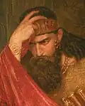 Saul auf einem Gemälde aus dem 19. Jahrhundert