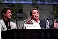 Auf der Comic-Con mit dem Schauspieler Sylvester Stallone