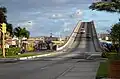 Eine Brücke auf den Bahamas