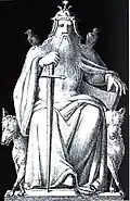 Odin und seine Raben