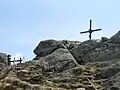 Der Gipfel des Großen Osser auf 1293 Metern.