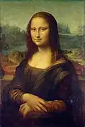 Im Museum Louvre bewundern viele Besucher die berühmte Mona Lisa von Leonardo da Vinci.