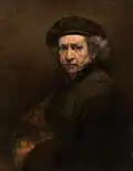 So hat Rembrandt sich im Jahr 1659 selbst gemalt.