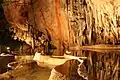 Die Domica-Höhle liegt im Karpaten-Gebirge. Es bedeckt einen großen Teil der Slowakei.