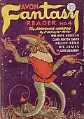 Titelblatt eines alten Fantasy-Magazins