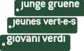 Das Logo der Jungen Grünen