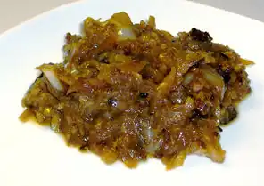 Bayerisch Kraut mit Apfel