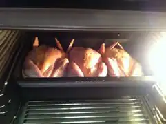 Hier ist die Füllung noch nicht aufgegangen.