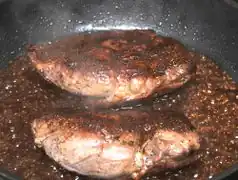 … noch ein wenig braten …