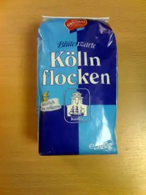 Zarte Haferflocke