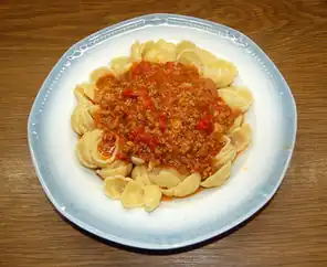 Hackfleisch-Paprikasauce
