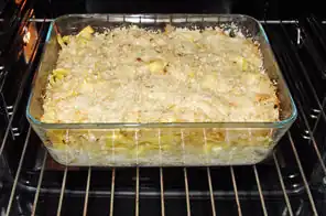 Sauerkrautgratin mit Bandnudeln