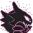 Pokémonsprite 093 Rückseite Schillernd GS Spaceworld Beta 1997.png
