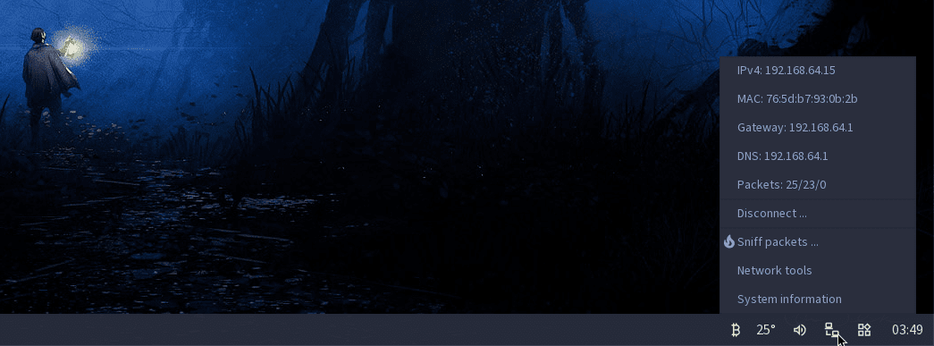 Hoshi System Bar applets